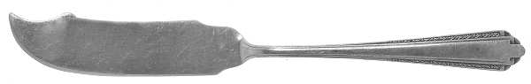 Park Avenue (Sterling, 1931, No Monograms) Flat Handle Master Butter Knife