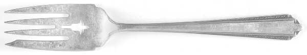 Park Avenue (Sterling, 1931, No Monograms) Small Solid Cold Meat Serving Fork