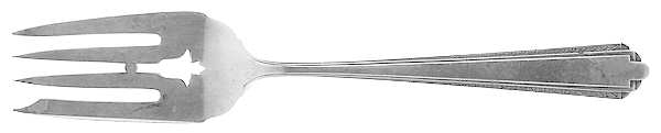 Medium Solid Cold Meat Serving Fork