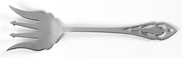 Pierced Handle (Sterling, 1951) Small Chipped Beef Fork