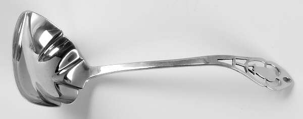 Pierced Handle (Sterling, 1951) Solid Gravy Ladle