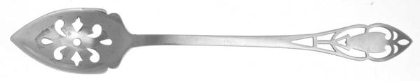 Pierced Handle (Sterling, 1951) Pierced Bowl Short Handle Olive Spoon