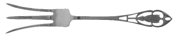Pierced Handle (Sterling, 1951) Lemon Fork