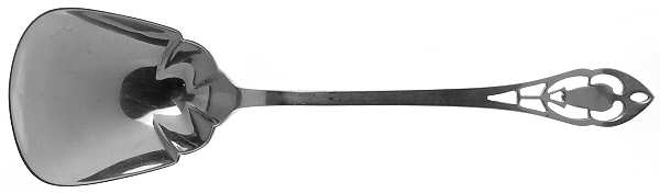 Pierced Handle (Sterling, 1951) Preserve Spoon