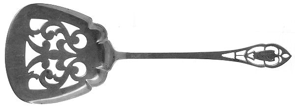 Pierced Handle (Sterling, 1951) Large Cucumber Server
