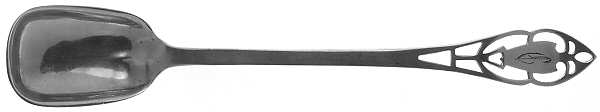 Pierced Handle (Sterling, 1951) Relish Spoon