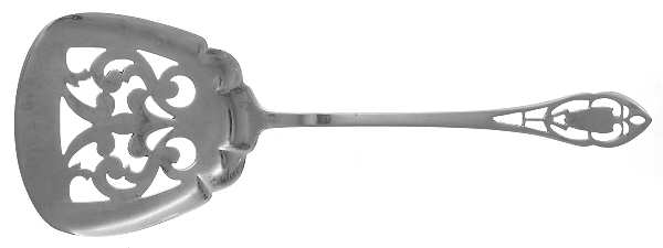 Pierced Handle (Sterling, 1951) Large Cucumber Server