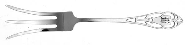 Pierced Handle (Sterling, 1951) Fork-Lemon