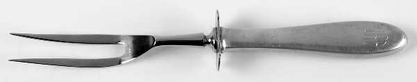 Pilgrim (Sterling, 1932) Small Steak Carving Fork with Stainless Prongs
