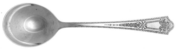 Princess (Sterling, 1910-1932) Round Bowl Soup Spoon (Gumbo)