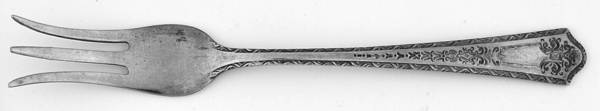 Princess (Sterling, 1910-1932) Fork-Lemon