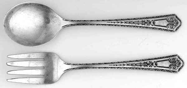 Princess (Sterling, 1910-1932) 2 Pc Baby Set (BF, BS)