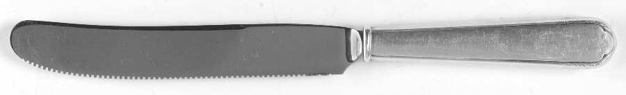 Silver Stream (Sterling, 1934, No Monograms) Orange Knife with Stainless Blade