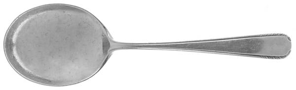 Silver Stream (Sterling, 1934, No Monograms) Straight Handle Baby Spoon