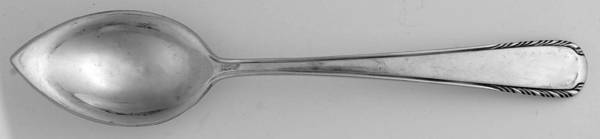 Silver Stream (Sterling, 1934, No Monograms) Fruit/Orange Spoon
