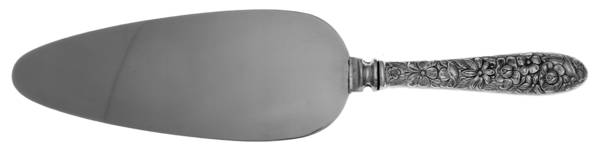 Southern Rose (Sterling, 1933) Pie Server with Stainless Blade