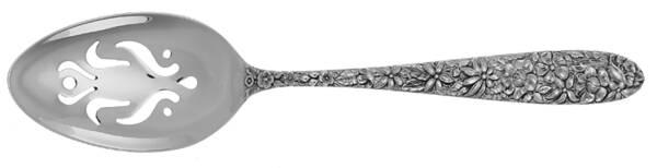 Southern Rose (Sterling, 1933) Pierced Tablespoon (Serving Spoon) HC