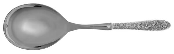 Southern Rose (Sterling, 1933) Casserole Spoon with Smooth Stainless Bowl HC