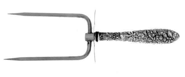 Southern Rose (Sterling, 1933) Large Joint/Roast Holder Fork
