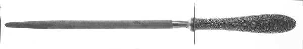 Southern Rose (Sterling, 1933) Small Steel Rod Sharpener Knife