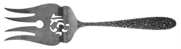 Southern Rose (Sterling, 1933) Small Solid Fish Serving Fork