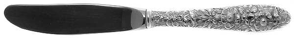 Southern Rose (Sterling, 1933) Modern Hollow Butter Spreader (Stainless)