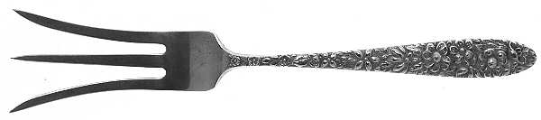Southern Rose (Sterling, 1933) Lemon Fork
