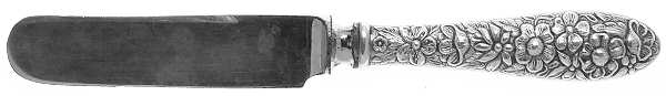 Southern Rose (Sterling, 1933) Baby Knife with Silverplate Blade