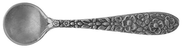 Southern Rose (Sterling, 1933) Individual Salt Spoon