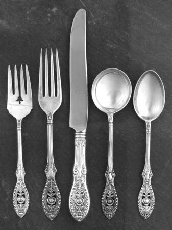 Valenciennes (Sterling, 1938) 40 Piece Estate Set