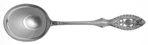 Valenciennes (Sterling, 1938) Round Bowl Soup Spoon (Gumbo)