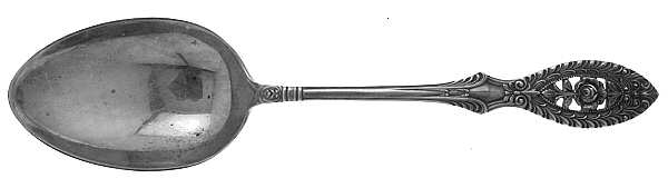 Valenciennes (Sterling, 1938) Tablespoon (Serving Spoon) by Manchester
