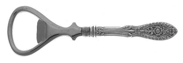Valenciennes (Sterling, 1938) Bottle Opener with Stainless Bowl