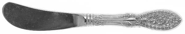 Valenciennes (Sterling, 1938) Butter Spreader Hollow Hdl-Paddle/Stainless Blade