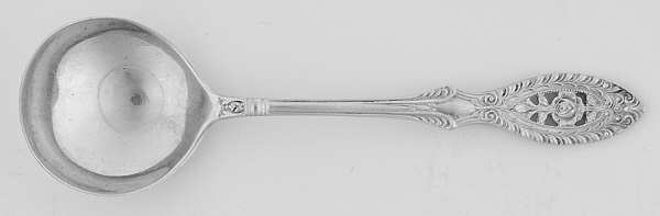 Valenciennes (Sterling, 1938) Round Bowl Soup Spoon (Bouillon)