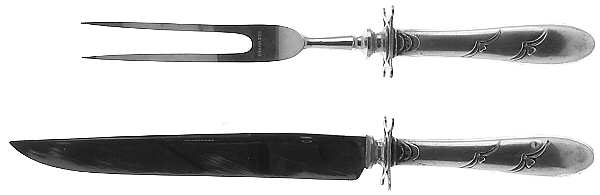 Vogue (Sterling, 1932) Small Stainless Blade 2-Piece Steak Carving Set