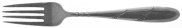 Vogue (Sterling, 1932) Solid Youth Tea Fork