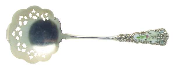 Washington (Sterling, 1890) Bon Bon Spoon, Enameled Handle