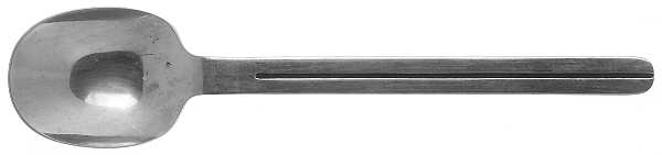 Accent-Black (Stainless) Place/Oval Soup Spoon