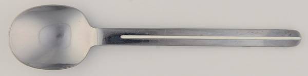 Accent-White (Stainless) Place/Oval Soup Spoon