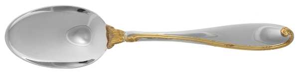 Ambrose Gold (Stainless, Gold Accent) Place/Oval Soup Spoon