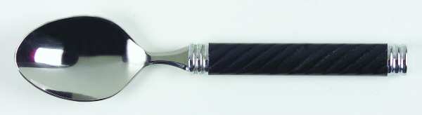 Braid-Black (Stainless, Black) Teaspoon
