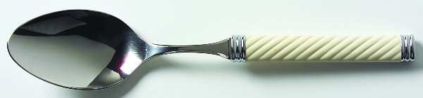 Braid-Cream (Stainless) Tablespoon (Serving Spoon)
