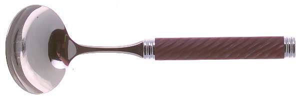 Braid-Heather (Stainless) Solid Gravy Ladle