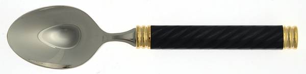 Braid-Lapis (Metallics, Gold Accent) Teaspoon