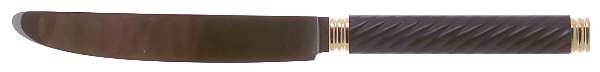 Braid-Lapis (Metallics, Gold Accent) New French Hollow Knife