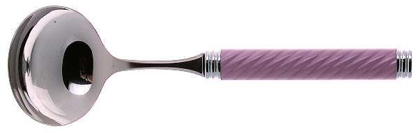 Braid-Powder Pink (Stainless) Solid Gravy Ladle