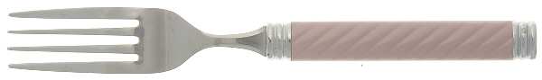 Braid-Powder Pink (Stainless) Individual Salad Fork