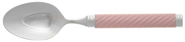 Braid-Powder Pink (Stainless) Place/Oval Soup Spoon