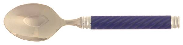 Braid-Primary Blue (Stainless) Teaspoon